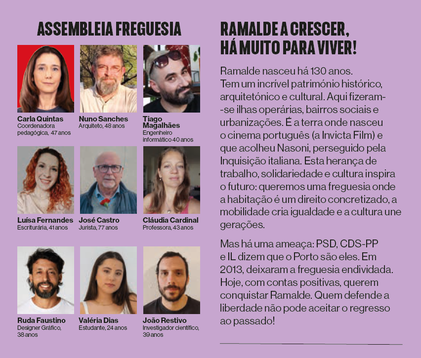 Candidatura Freguesia de Ramalde
