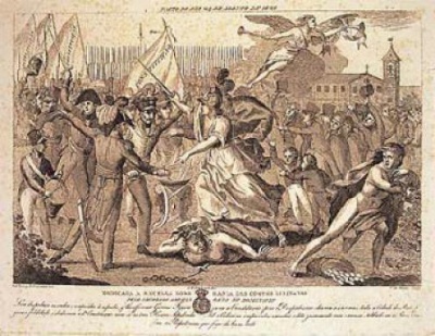 Ilustração sobre a Revolução Liberal Ilustração sobre a Revolução Liberal